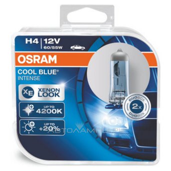 Osram H4 Cool Blue Intense