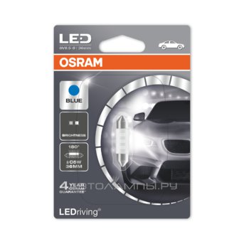 Osram C5W 6000K LEDriving Standart